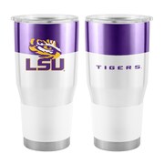 LOGO BRANDS LSU 30oz Colorblock Stainless Tumbler 162-S30T-11